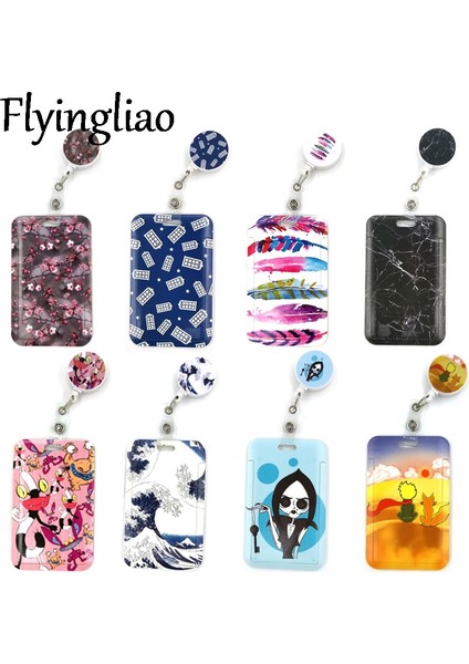 16 Karikatür Geri Çekilebilir Makaralı Isimlik Kordon Hemşire Kimlik Iş Kredi Kartı Çalışma Kartı Rozet Tutucu Ofis Öğrenci Klipleri Kart (Yurt Dışından) fiyatları