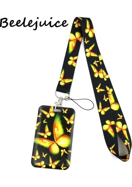 15 Siyah Kediler Kalpler Aşk Moda Kordon Kımlık Rozeti Tutucu Otobüs Geçiş Kılıfı Kapak Kayma Bankası Kredi Kartı Tutucu Askı Kart Tutucu Hediyeler (Yurt Dışından)