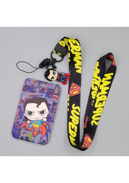 Bm-01 Kawaii Süper Kahraman Anime Karikatür Öğrenci Erişim Geçiş Giriş Ic Kart Sahipleri Sevimli Otobüs Geçiş Kımlık Kartı Durumda Personel Rozeti (Yurt Dışından)