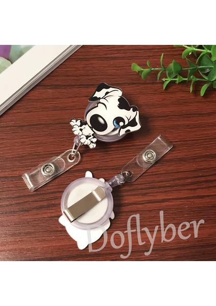 23 Karikatür Köpek Paw Hemşire Doktor Diş Hekimi Geri Çekilebilir Çekme Rozet Makara Sergi Kımlık Kordon Adı Etiketi Kart Rozeti Tutucu Ofis Arzı (Yurt Dışından)