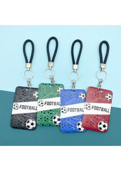 Stil 7 Ins Spor Tarzı Futbol Kordon Kart Tutucu Tutucu Öğrenci Geçiş Kartı Kredi Kartı Askıları Anahtarlık Hediye Copa (Yurt Dışından) modelleri