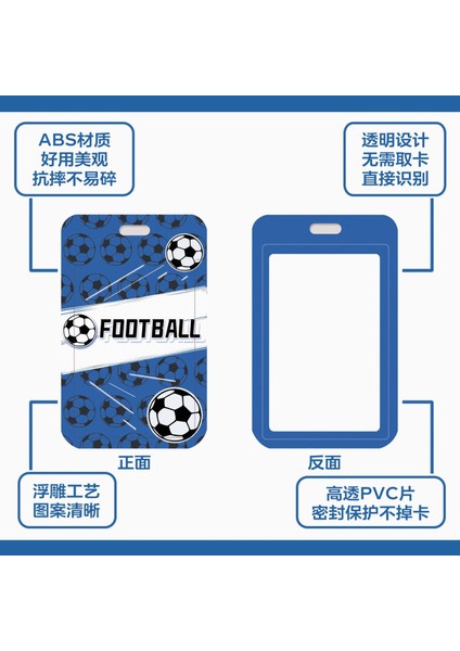 Stil 7 Ins Spor Tarzı Futbol Kordon Kart Tutucu Tutucu Öğrenci Geçiş Kartı Kredi Kartı Askıları Anahtarlık Hediye Copa (Yurt Dışından) fırsatları