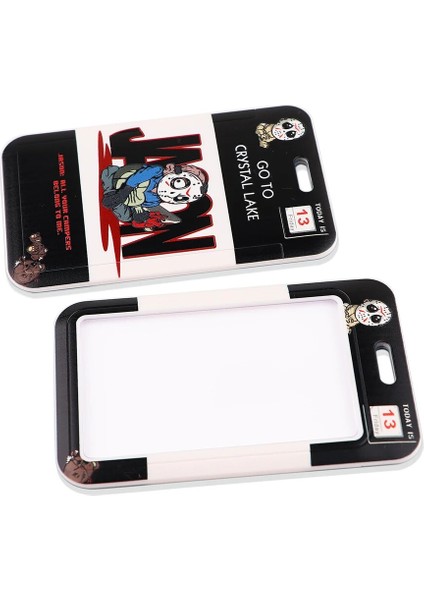 Stil 2 Flyingbee X2328 Korku Cinayet Boyun Askısı Kordon Tuşları Kımlık Kartı Spor Salonu Telefon Askıları USB Rozet Tutucu Asmak Halat Cadılar Bayramı Ipi (Yurt Dışından)