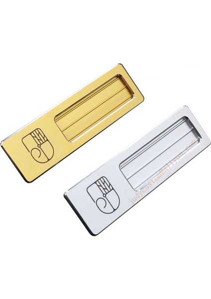 Pin ile 10 Adet Özel Kazınmış Yaka Kartı Alüminyum Kimlik Kartı Holer Yeniden Kullanılabilir Çalışan Manyetik Isim Etiketi (Yurt Dışından) fırsatları