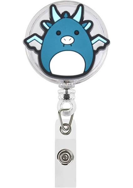 SSK-XH-566-15 1 Parça Kawaii Hayvan Domuz Rozet Makaraları Karikatür Sevimli Piglet Rozet Makaraları Çalışma Kartı Kımlık/ıc Kart Tutucu Aksesuarları (Yurt Dışından)