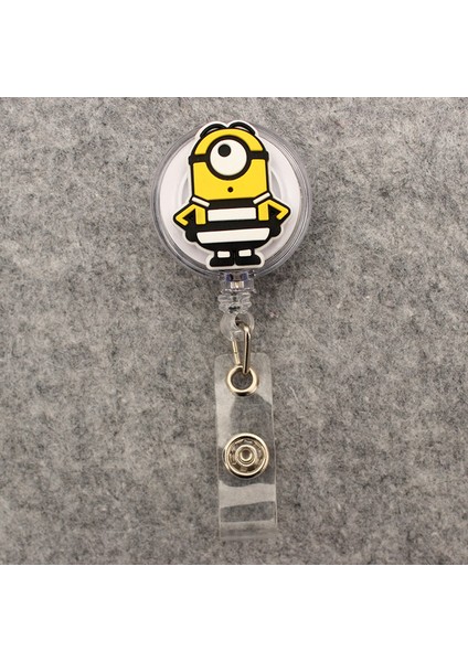 Mavi Karikatür Komik Erkek Tarzı Geri Çekilebilir Rozet Makara Hemşire Doktor Kart Tutucu Ofis Hastane Malzemeleri Erkek Kız Isim Kartı (Yurt Dışından)