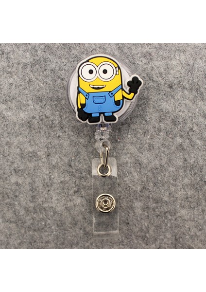 Mavi Karikatür Komik Erkek Tarzı Geri Çekilebilir Rozet Makara Hemşire Doktor Kart Tutucu Ofis Hastane Malzemeleri Erkek Kız Isim Kartı (Yurt Dışından) fırsatları