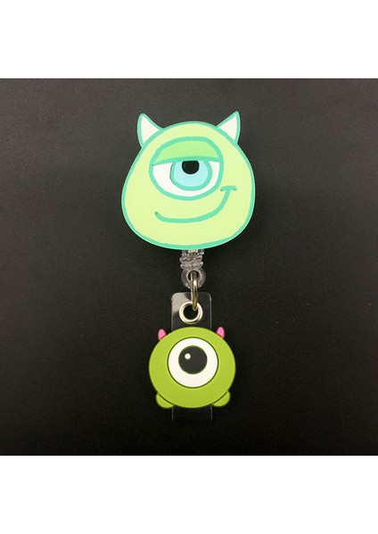 Sarı Disney Karikatür Pvc Piglet Mike Tarzı Geri Çekilebilir Rozet Makara Hemşire Doktor Kart Tutucu Ofis Hastane Adı Kart Malzemeleri (Yurt Dışından)