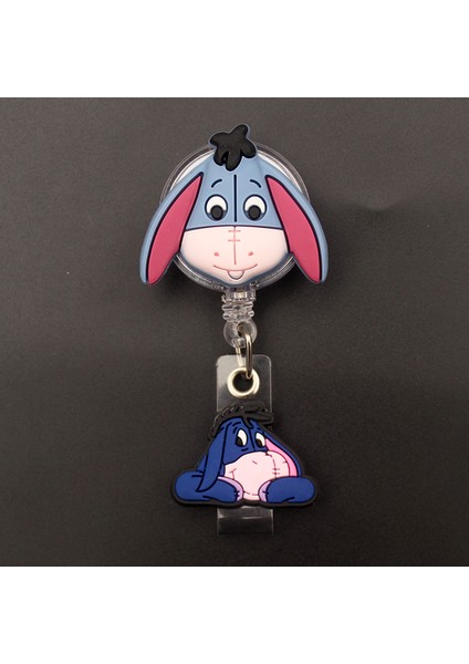 Beyaz Arkadaşlar Winnie Eeyore Piglet Tarzı Geri Çekilebilir Rozet Makara Hemşire Doktor Kart Tutucu Ofis Hastane Adı Kart Malzemeleri (Yurt Dışından) fırsatları