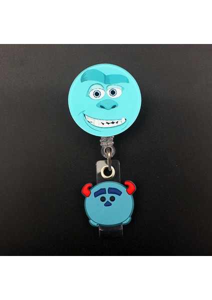 Gri Disney Karikatür Pvc Piglet Mike Tarzı Geri Çekilebilir Rozet Makara Hemşire Doktor Kart Tutucu Ofis Hastane Adı Kart Malzemeleri (Yurt Dışından) fırsatları