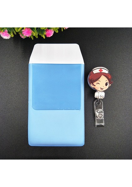 No.5 1 Takım Pvc Hemşire Docter Ofis Cep Kalem Çantası Cep Koruyucu Kalem Kılıfı Kalem Organizatör Sızdırmaz Kalem Kutusu ile Rozet Makarası (Yurt Dışından) modelleri