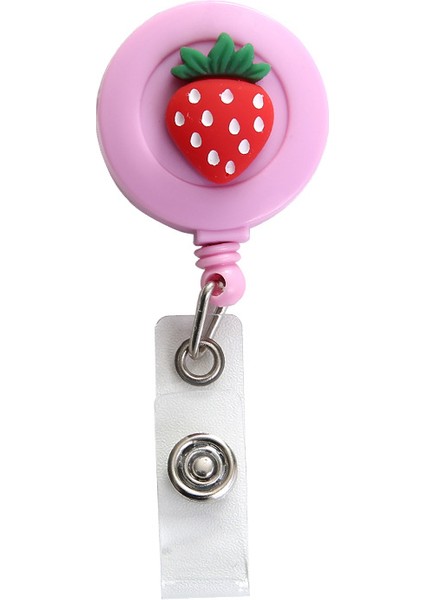 20 Adet 20 Adet Karikatür Hayvan Meyve Geri Çekilebilir Makaralı Isimlik Kimlik Kordon Adı Etiketi Kart Rozeti Tutucu Makaraları Ofis Malzemeleri (Yurt Dışından) modelleri