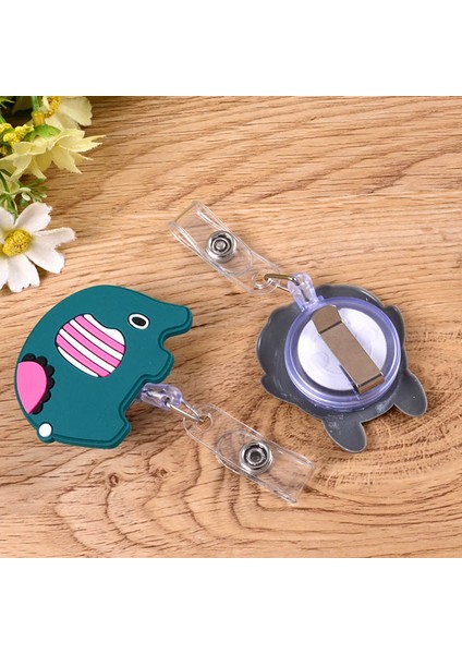 M Serin Çiçekler 60CM Yumuşak Silikon Koruma Geri Çekilebilir Makaralı Isimlik Öğrenciler Hemşire Aksesuarları Sergi Isim Kartı Kimlik Kartı Tutucu (Yurt Dışından) modelleri