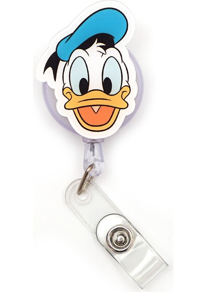 Lacivert Disney Pvc Çiftler Fareler Geri Çekilebilir Rozet Makara Hemşire Doktor Kart Tutucu Ofis Hastane Malzemeleri Erkek Kız Isim Kartı (Yurt Dışından)