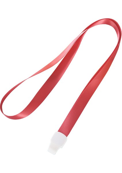 Kırmızı 1 Adet Düz Renk Çalışma Geçiş Otobüs Kımlık Etiketi Kartı Kordon Fabrika Şirketi Çalışanın Personel Kartı Aksesuarları Boyun Askısı (Yurt Dışından)