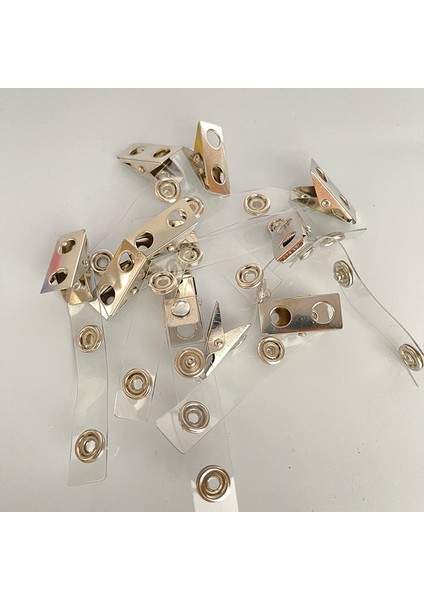 10 Adet 10 Adet Tıbbi Işçi Çalışanları Kol Kelepçesi Çalışma Geçişi Fotoğraflı Kimlik Kartı Tutucu Kelepçe Göğüs Cep Ofis Malzemeleri Aksesuarları Klip (Yurt Dışından)