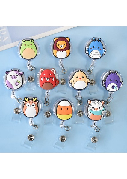 SSK-XH-566-13 1 Parça Kawaii Hayvan Domuz Rozet Makaraları Karikatür Sevimli Piglet Rozet Makaraları Çalışma Kartı Kımlık/ıc Kart Tutucu Aksesuarları (Yurt Dışından) fırsatları