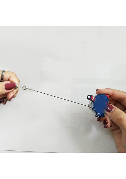 18 Yeni Sevimli Tıbbi Malzemeler 60 cm Silika Jel Geri Çekilebilir Rozet Makara Hemşire Doktorlar Sergi Enfermera Isim Kartı Kımlık Kartı Göğüs (Yurt Dışından)