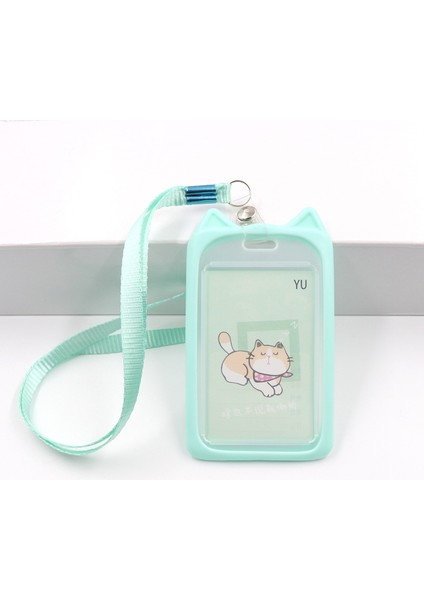 Stil 4 Sevimli Karikatür Kedi Kart Tutucu Geri Çekilebilir Makara ile Kimlik Tutucu Ipi Rozet Tutucu Kolaylık Öğrenci Otobüsü Kımlık Kartı Tutucu (Yurt Dışından) modelleri