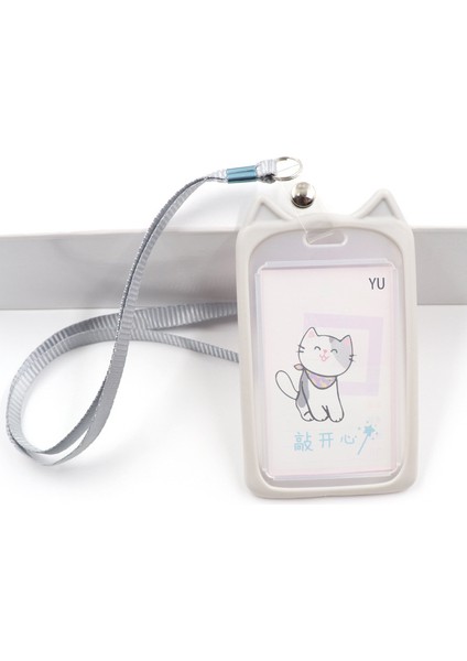 Stil 4 Sevimli Karikatür Kedi Kart Tutucu Geri Çekilebilir Makara ile Kimlik Tutucu Ipi Rozet Tutucu Kolaylık Öğrenci Otobüsü Kımlık Kartı Tutucu (Yurt Dışından) indirimleri