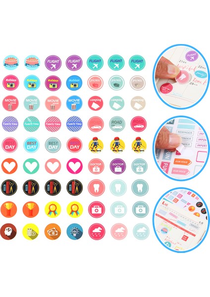 Stil 1 2 Sayfalık Masa Duvar Takvimi Etkinlik Çıkartmaları Defterler Günlüğü Aylık Planlayıcısı Etiket Scrapbooking Haftalık Sekmeler Çıkartmalar Ofis Kaynağı (Yurt Dışından) fiyatları