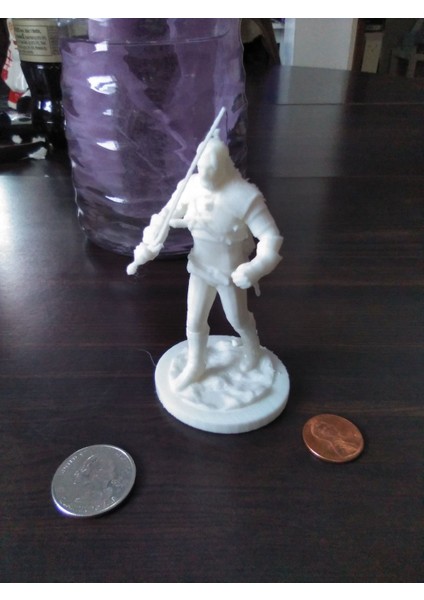 The Witcher Geralt Of Rivia Figürü V1 Beyaz 10 x 15 cm