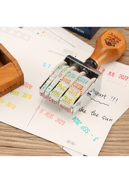 Stil 3 Ahşap Saplı Tarih Dıy Damga Diy Scrapbooking Için Pullar Kawaii Kırtasiye Zakka Çıkartması Malzeme Escolar Okul Malzemeleri (Yurt Dışından) modelleri