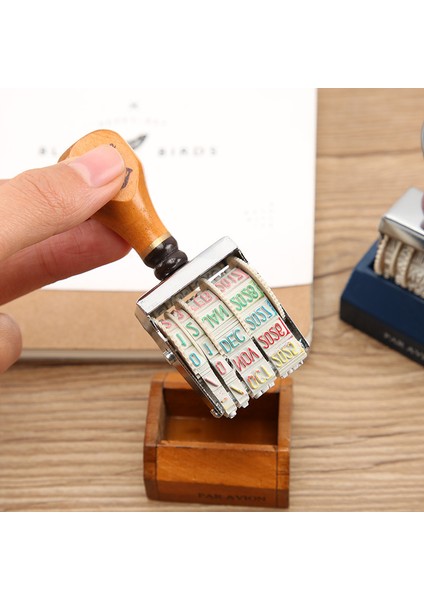 Stil 3 Ahşap Saplı Tarih Dıy Damga Diy Scrapbooking Için Pullar Kawaii Kırtasiye Zakka Çıkartması Malzeme Escolar Okul Malzemeleri (Yurt Dışından) fırsatları