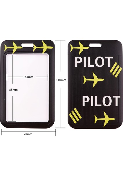 Stil 3 ER1730 Fly Safe Burada Sana Ihtiyacım Var Pilot Kaptan Kimlik Kartı Tutucu Otobüs Kartı Tutucu Personel Kartı Ipi Tuşlar Telefon Dıy Asma Halatı (Yurt Dışından) indirimleri