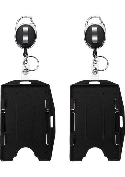 No.4 Plastik Rozet Çalışma Kimlik Kartı Tutucu Dayanıklı Koruyucu Kapaklı Kılıf Geri Çekilebilir Makaralı Isimlik Klipler Sergi Okul Malzemeleri (Yurt Dışından) fiyatları