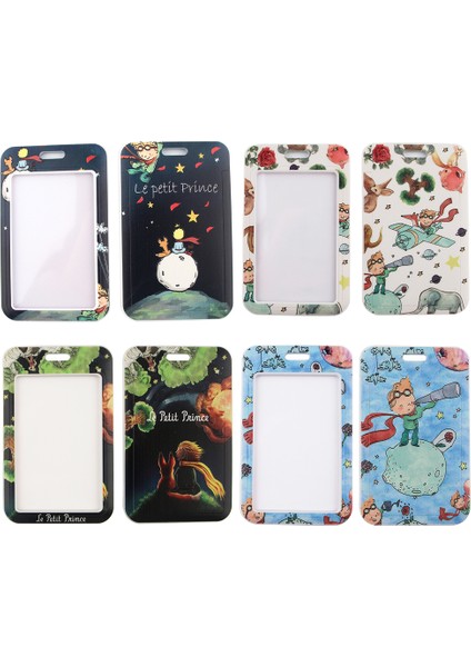 Stil 8 JF0008 Küçük Prens ve Tilki Kordon Anahtar Kımlık Kartı Spor Salonu Telefon Askısı USB Rozet Tutucu Moda Asılı Halat Kement Ipi (Yurt Dışından)