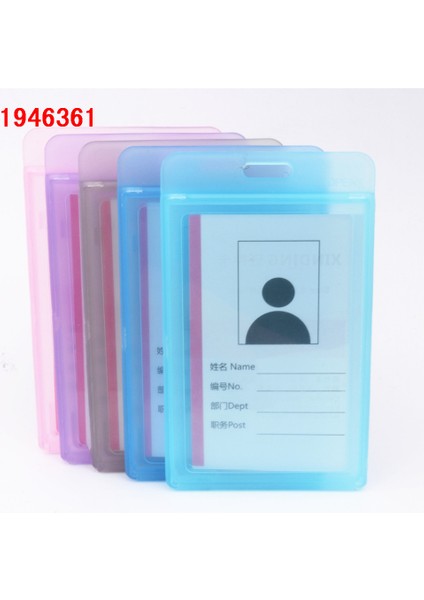 D Şeffaf 614 Plastik Kart Kollu Kımlık Rozeti Durumda Temizle Banka Kredi Kartı Rozeti Tutucu Aksesuarları Kişiliğimi Ifade Ediyor (Yurt Dışından)