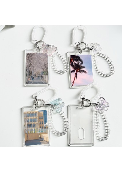 Stil 10 Karikatür Fotocardlar Koruyucu Çanta Kolye Anahtarlık Fotoğraf Çerçevesi Kart Kol Idol Fotoğraf Kol Elastik Halat Ins Sevimli (Yurt Dışından) fırsatları