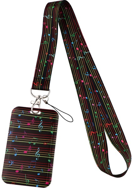 Stil 9 Piyano Notları Kordon Boyun Askısı Sanat Anime Moda Boyunluklar Otobüs Kımlık Adı Çalışma Kartı Tutucu Aksesuarları Süslemeleri Çocuklar Hediyeler (Yurt Dışından) fırsatları