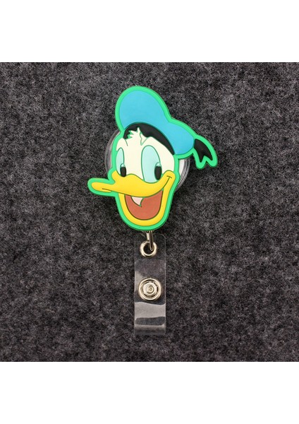 Siyah Mickey Minnie Donald Daisy Rozet Makara Hemşire Işçiler Enfermera Kımlık Tutucu Kız Erkek Geri Çekilebilir Kartvizit Tutucu Aksesuarı (Yurt Dışından) indirimleri