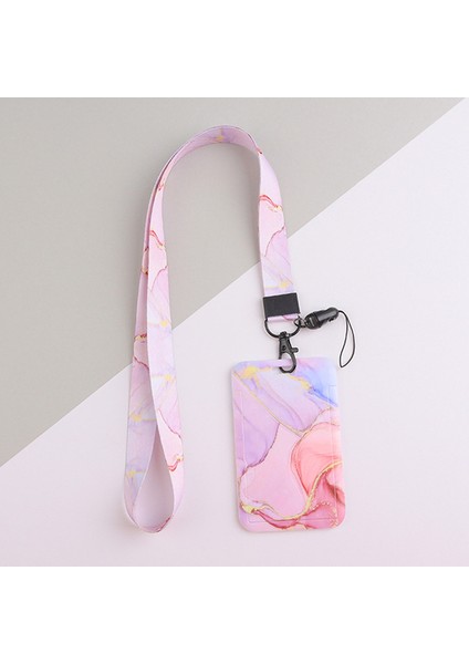 Stil 4 ve Ins Copa Tutucu Öğrenci Hediye Kredi Anahtar Kordon Sapanlar Erkekler Kadınlar Için Kimlik Sahibi Yüzük Kartı Karikatür Geçiş Kartı Sevimli Kart (Yurt Dışından)