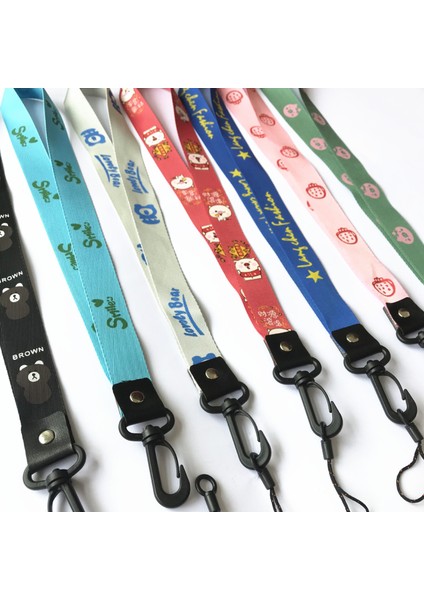 8 Adet Rastgele Göndermek 8 Adet Karikatür Boyun Askısı Personel Kımlık Adı Rozetleri Tutucu Cep Telefonu Ipi Doktor Hemşire Çalışma Geçiş Otobüs Kartı Kol Askısı Halat Ipi (Yurt Dışından) indirimleri