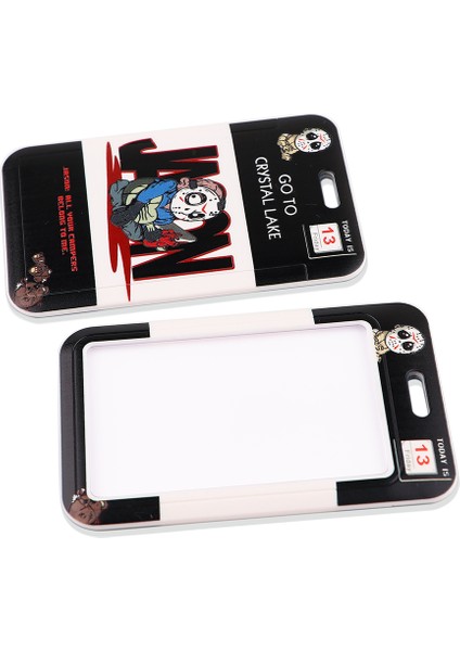Stil 5 Flyingbee X2328 Korku Cinayet Boyun Askısı Kordon Tuşları Kımlık Kartı Spor Salonu Telefon Askıları USB Rozet Tutucu Asmak Halat Cadılar Bayramı Ipi (Yurt Dışından)