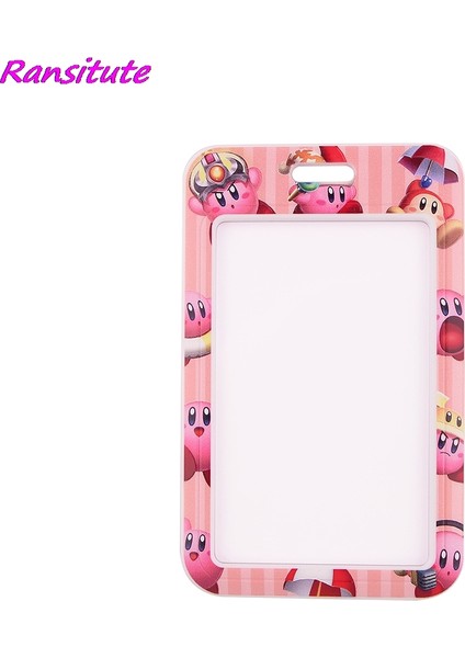 Stil 3 Ransitute R1700 Karikatür Pembe Boyun Askısı Kordon Tuşları Kımlık Kartı Spor Salonu Telefon Askıları USB Rozet Tutucu Dıy Asmak Halat Kement Ipi (Yurt Dışından)