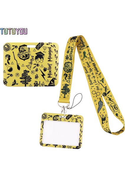 Stil 5 PC3136 Sihirbazı Okul Öğrenci Ipi Kredi Kartı Kımlık Tutucu Rozeti Öğrenci Kadın Seyahat Bankası Otobüs Kartvizit Kapağı Rozeti (Yurt Dışından) indirimleri