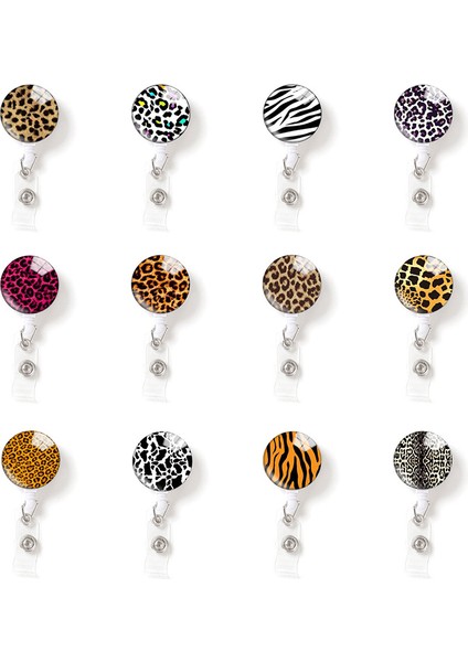 Stil 8 Geri Çekilebilir Makaralı Isimlik Tutucu Kimlik Kartı Tutucu Hemşire Adı Etiketi Sevimli Serin Leopar Çita Derisi Öğretmen Öğrenci Çalışma Ofis Malzemeleri (Yurt Dışından) fiyatları