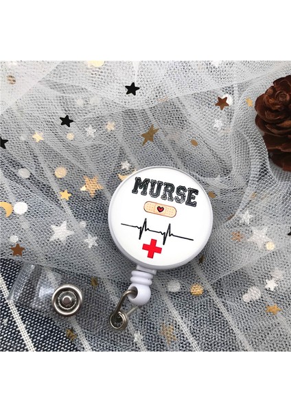 Y10 1 Adet Stetoskop Doktor Öğrenci Kaliteli Geri Çekilebilir Hemşire Rozet Makarası Klip Kimlik Kartı Sevimli Kartvizit Tutucu Ofis Aksesuarları Için (Yurt Dışından) fırsatları