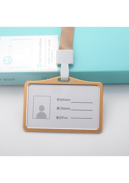 11 Moda Metal Iş Kimlik Kartı Tutucu Kartları Kapak Bozuk Para Cüzdanı Cüzdan Temizle Banka Kredi Kartı Çantası Okul Ofis Malzemeleri (Yurt Dışından)