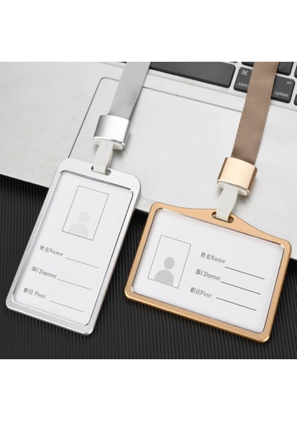 11 Moda Metal Iş Kimlik Kartı Tutucu Kartları Kapak Bozuk Para Cüzdanı Cüzdan Temizle Banka Kredi Kartı Çantası Okul Ofis Malzemeleri (Yurt Dışından) modelleri