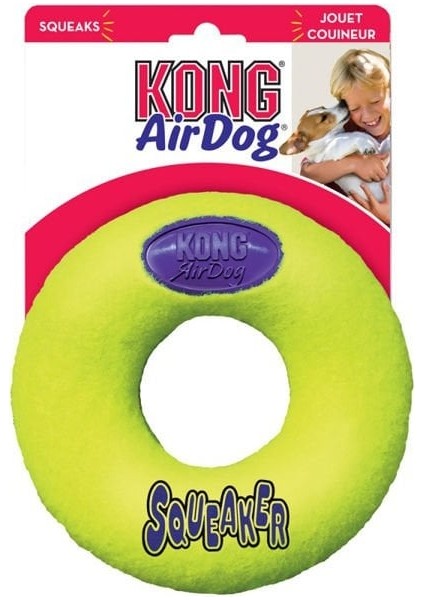 Kong Air Sq Sesli Oyuncak Donut L 17 cm