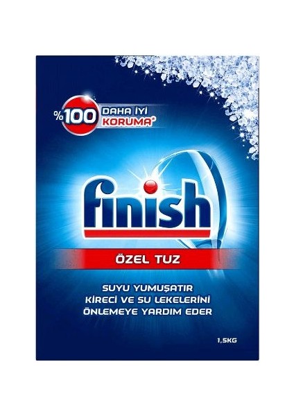 4'lü Finish Tuz 1.5 Kg.