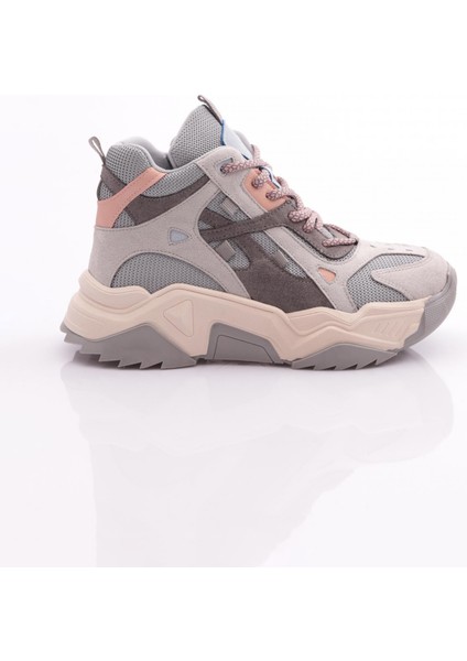 6580 Kadin Kalin Taban Sneaker Ayakkabi