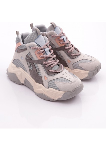 6580 Kadin Kalin Taban Sneaker Ayakkabi