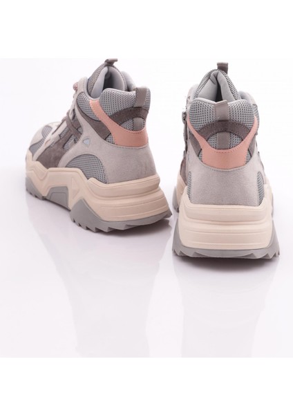 6580 Kadin Kalin Taban Sneaker Ayakkabi