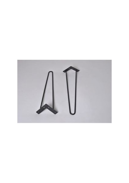 Metal Ayak, Zigon, Orta Sehpa, Kütük Masa Ayağı Firkete Açılı 4 Adet 50 cm modelleri